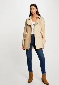 Straight Belted With Hood - Trench|Morgan Hot