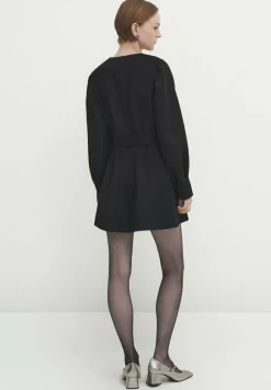 Studio - Belted Peplum - Manteau Court|Massimo Dutti New