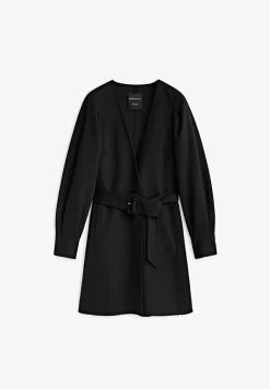Studio - Belted Peplum - Manteau Court|Massimo Dutti New