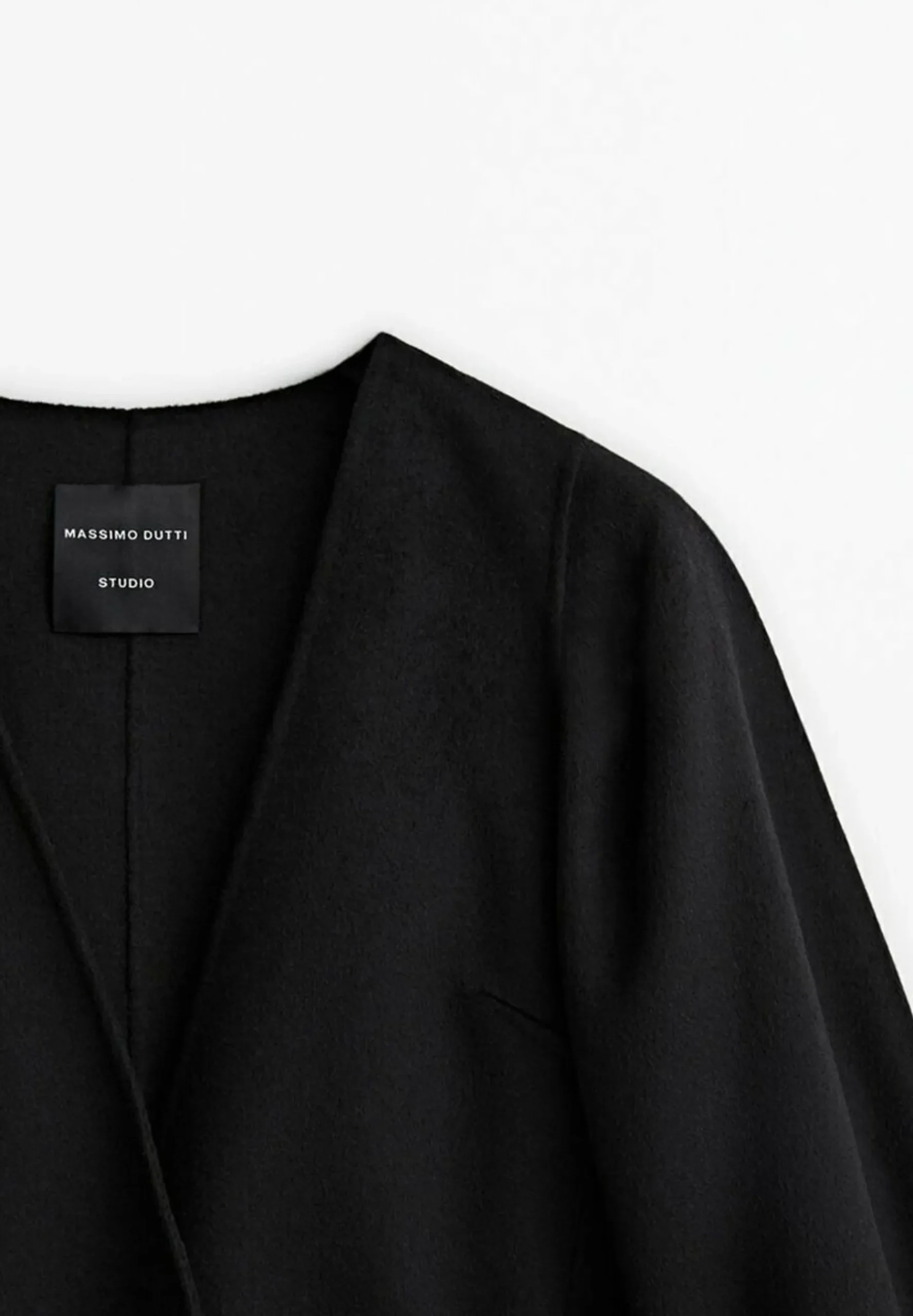Studio - Belted Peplum - Manteau Court|Massimo Dutti New