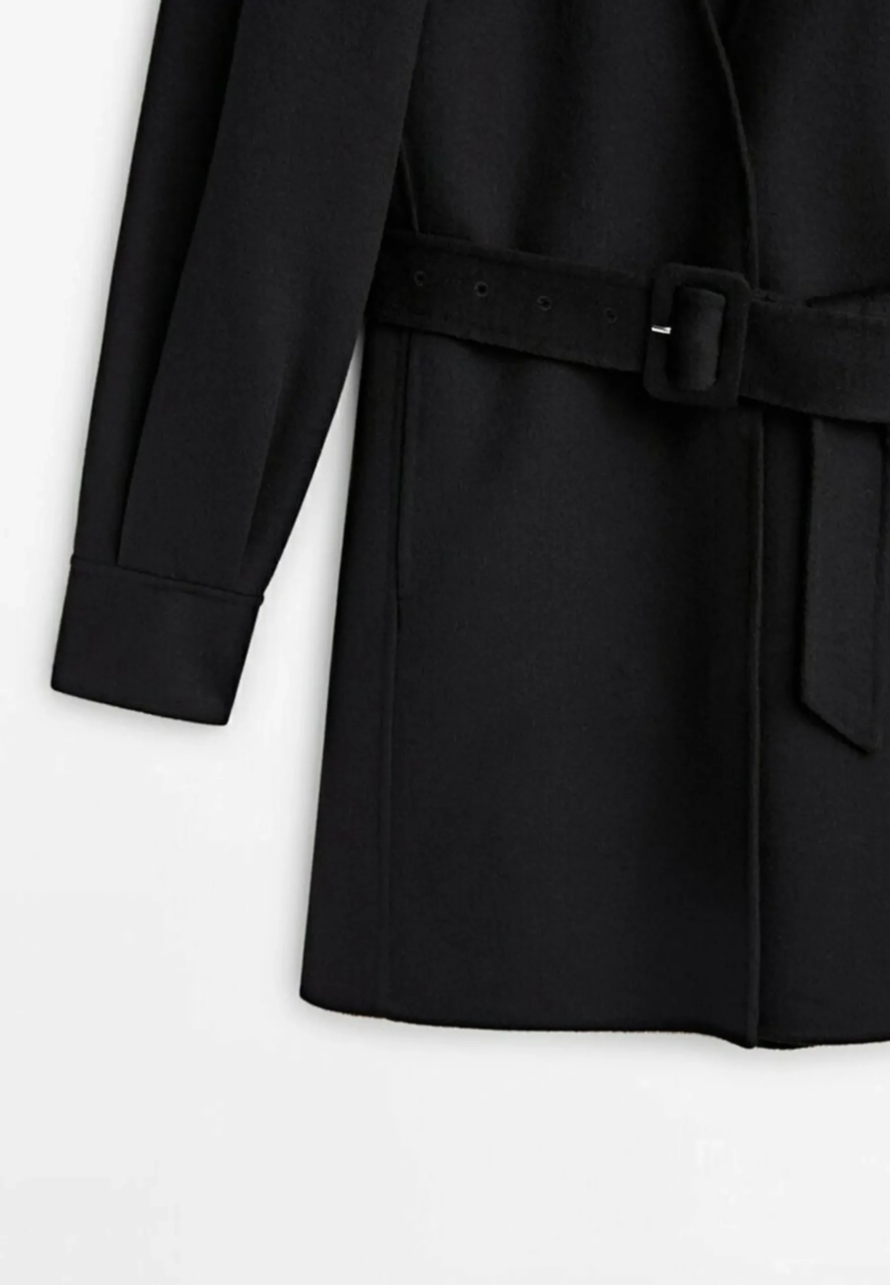 Studio - Belted Peplum - Manteau Court|Massimo Dutti New