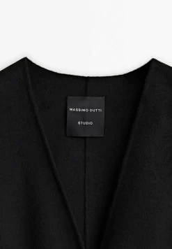Studio - Belted Peplum - Manteau Court|Massimo Dutti New