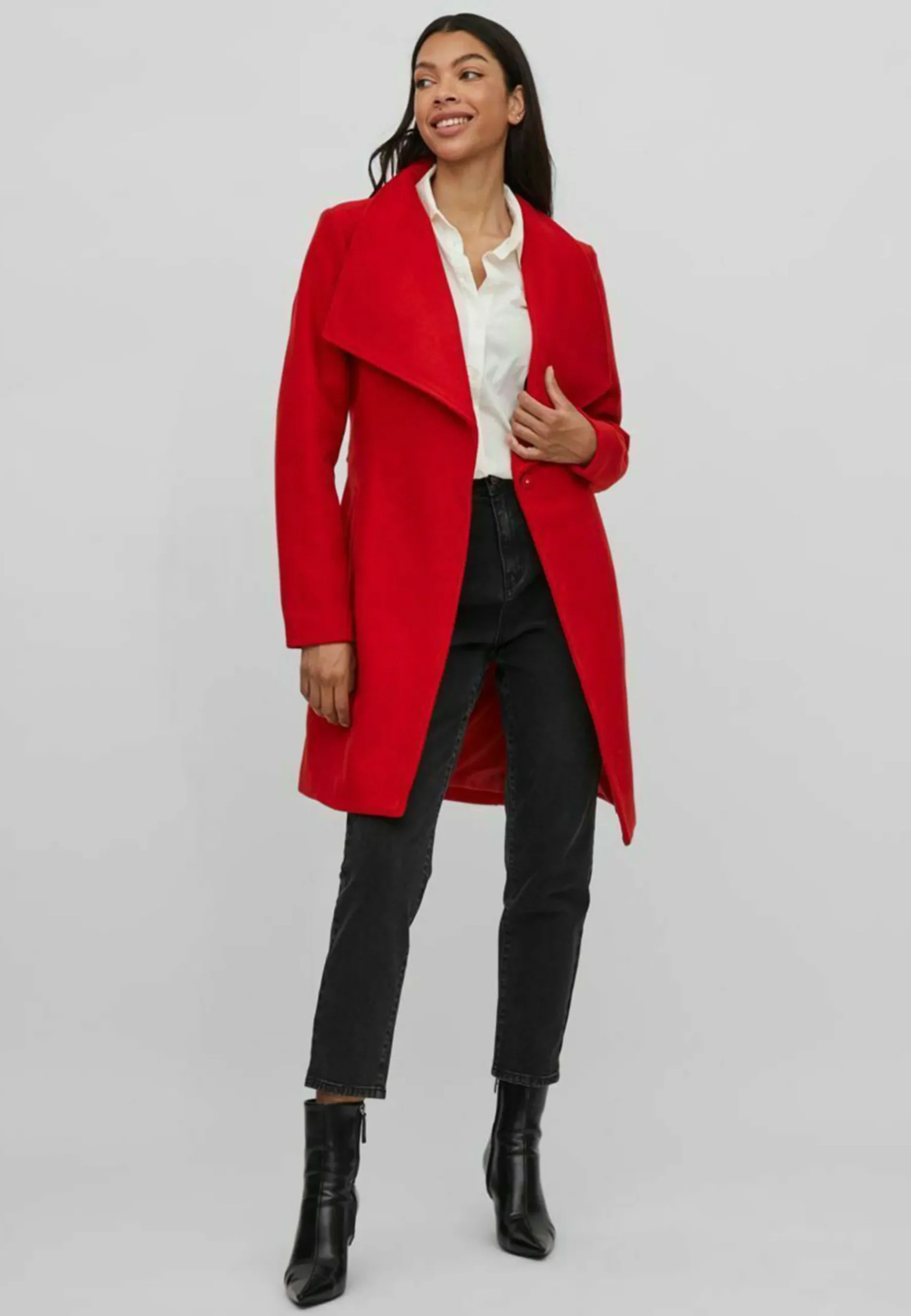 Taillengurtel - Manteau Court|VILA Fashion