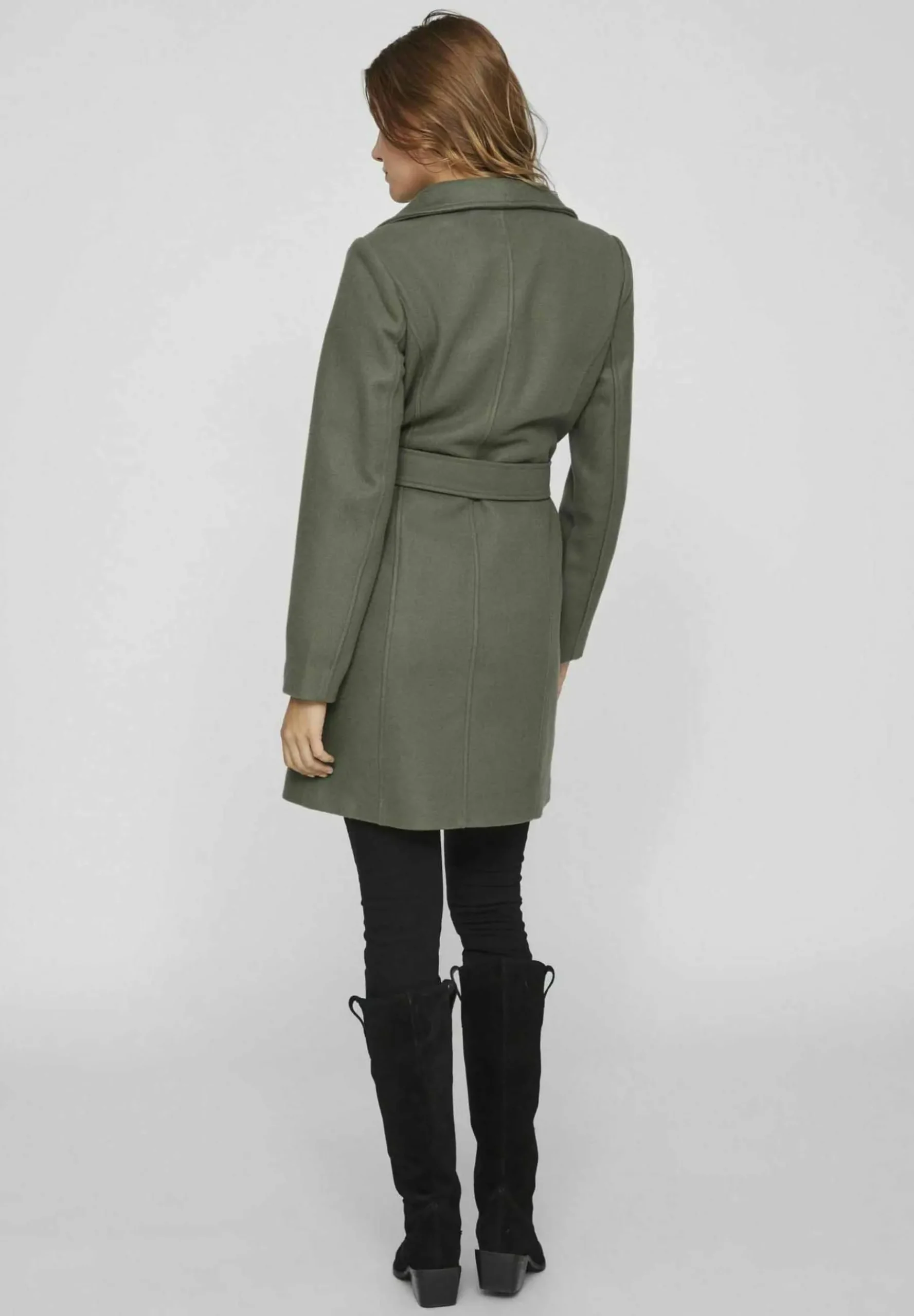 Taillengurtel - Manteau Court|VILA Fashion