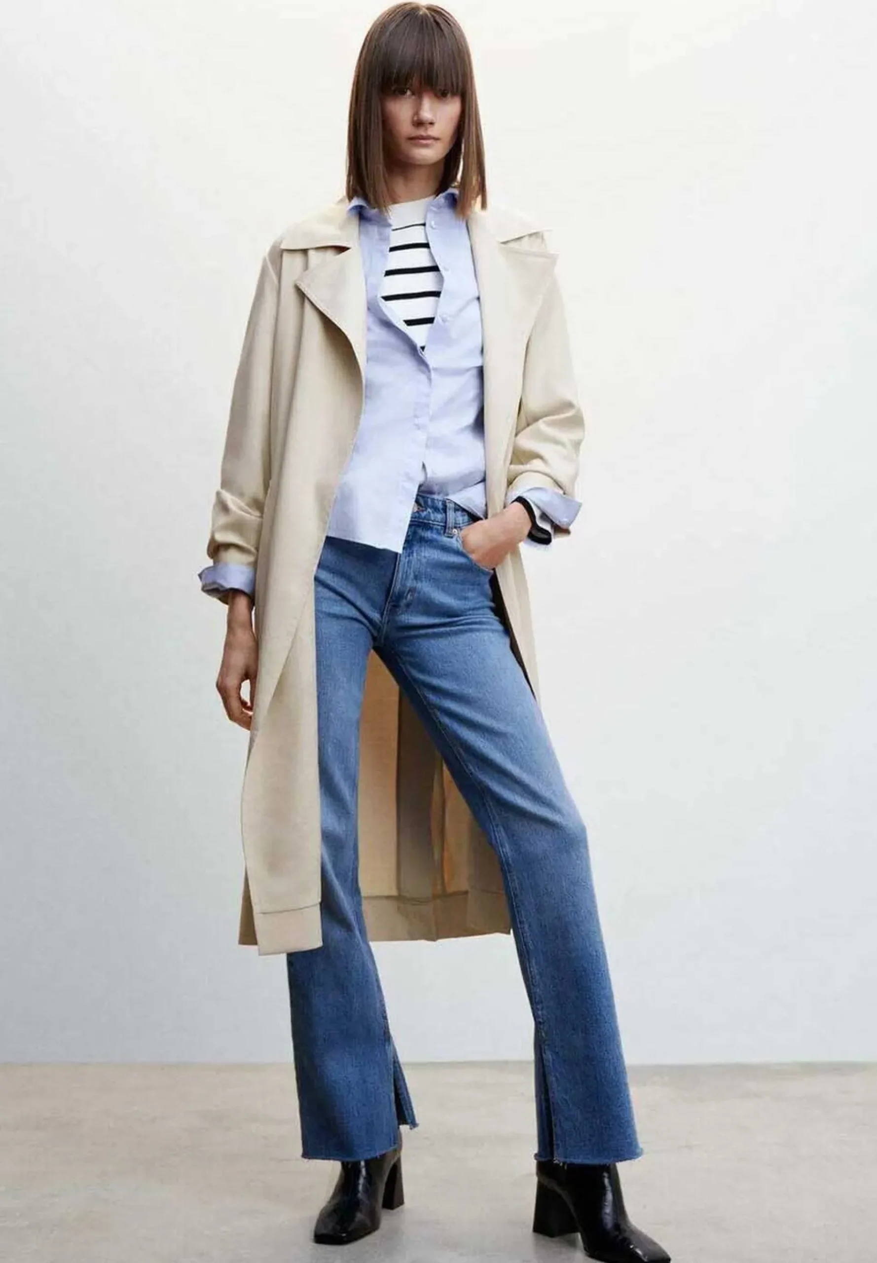 Taxi - Trench|Mango Sale