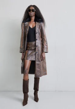 Trench With Toscana Shearling Collar - Trench|STUDIO ID Online