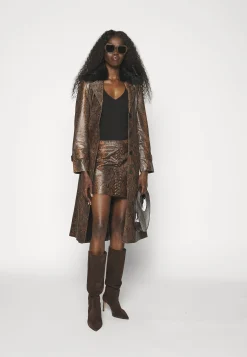 Trench With Toscana Shearling Collar - Trench|STUDIO ID Online