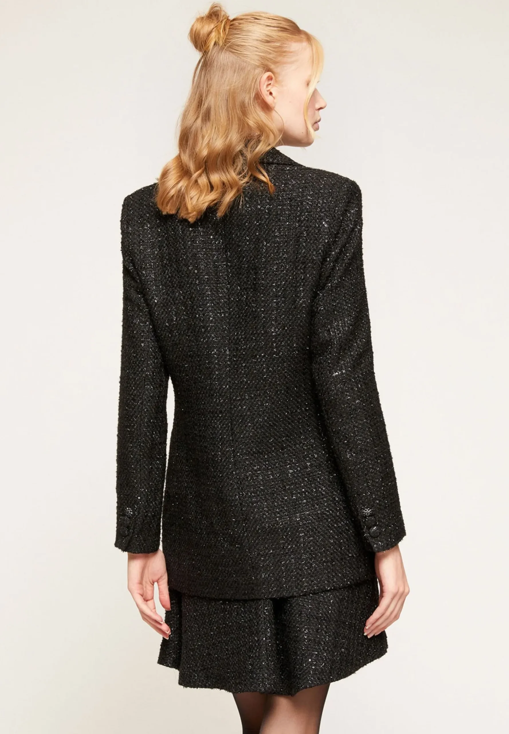 Tweed Double-Breasted - Manteau Court|Motivi Discount