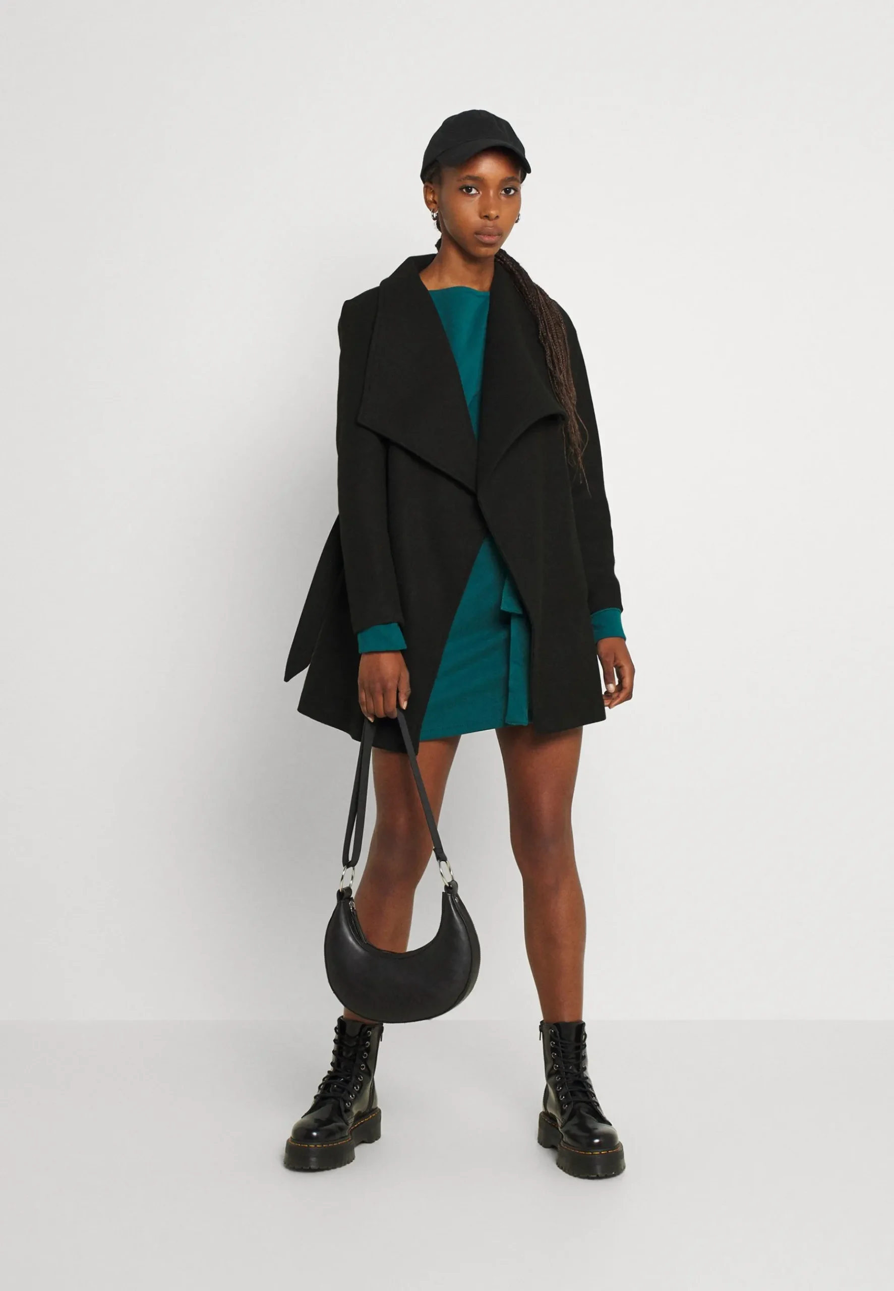 Vicooley Collar Belt Noos - Manteau Court|VILA Fashion