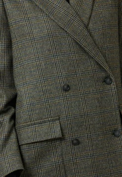 Victoria Magee Tweed Check - Manteau Classique|Helen McAlinden Dublin Store