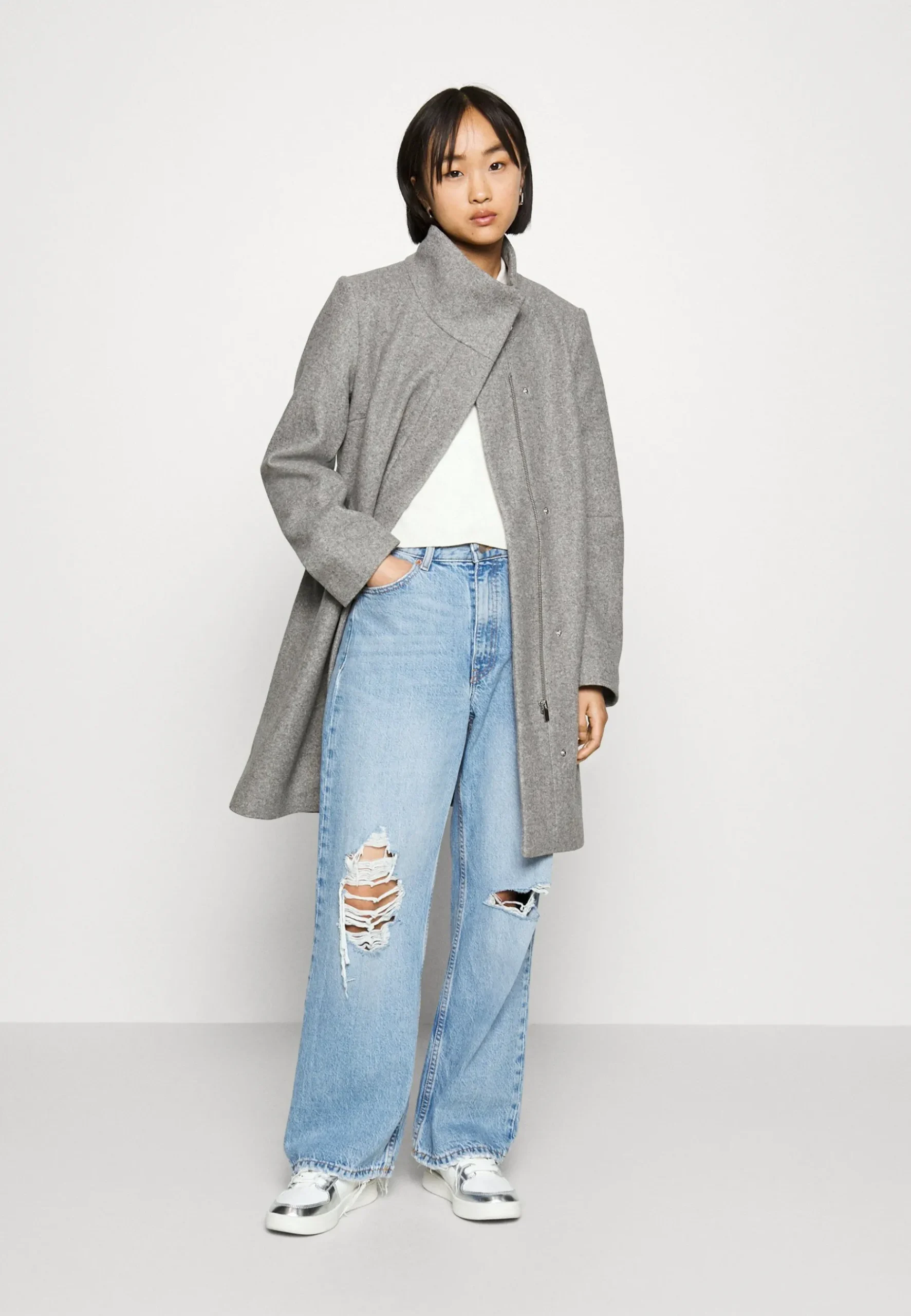 Viloulou Funnel - Manteau Classique|VILA Petite Shop