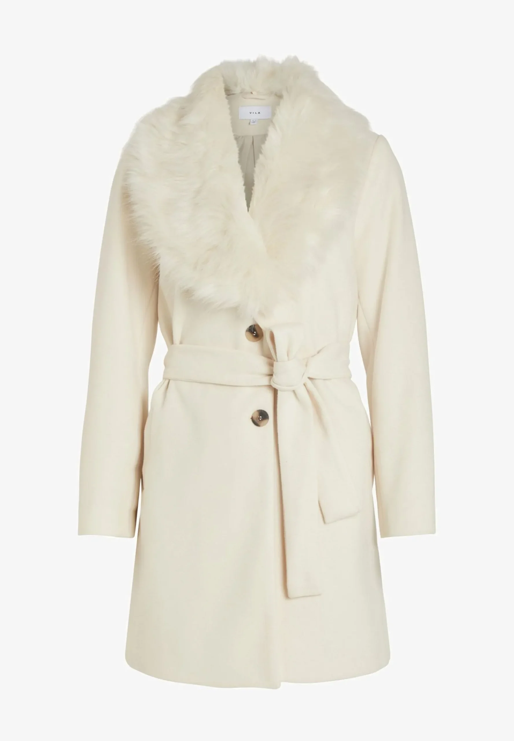 Vimetil Faux Collar Ka Ptt - Manteau Classique|VILA Petite Fashion