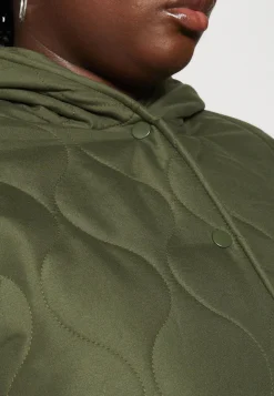 Vithora Belted Quilt Coat - Manteau Court|EVOKED VILA Cheap