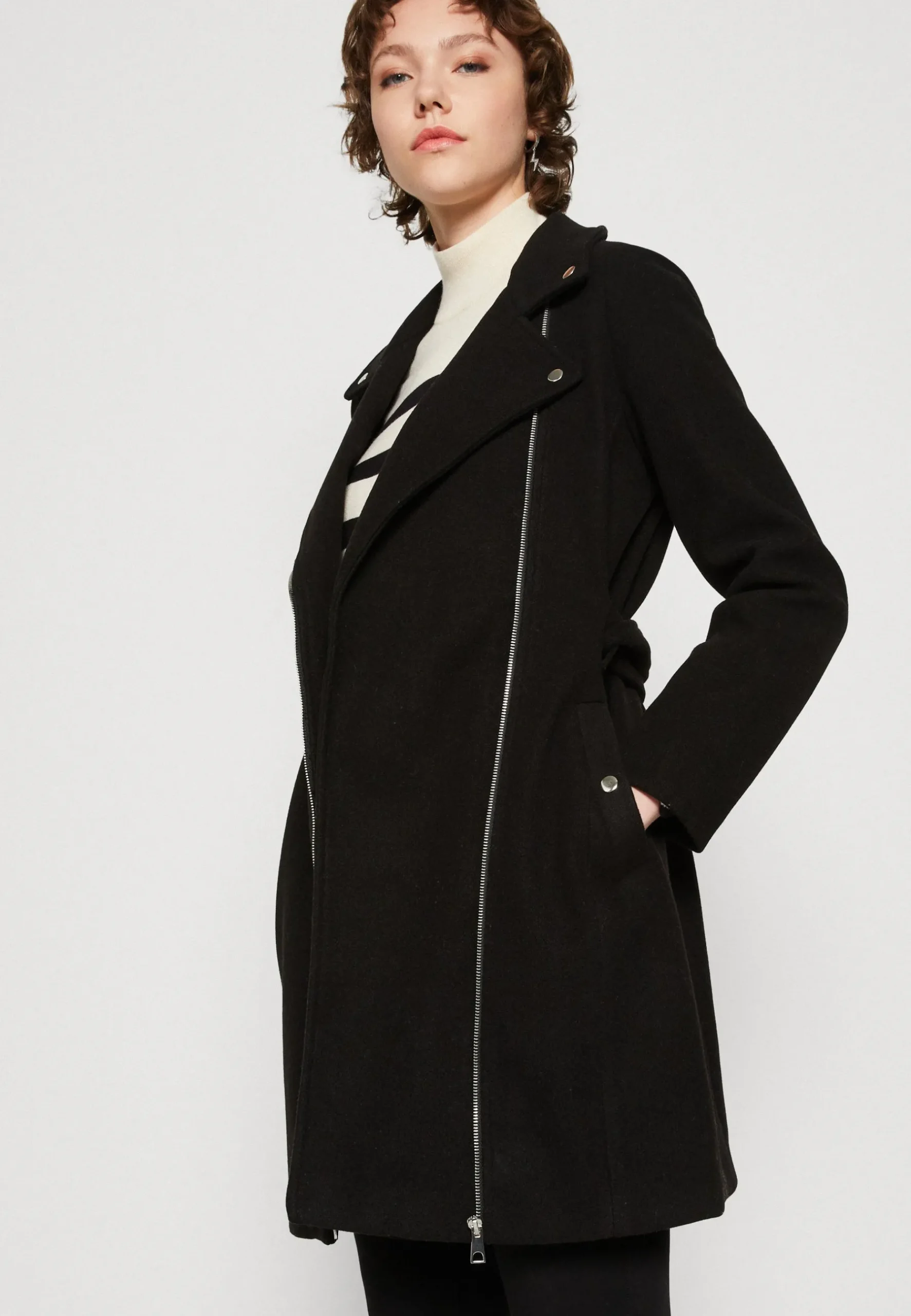 Vmpop Biker Coat - Manteau Court|Vero Moda Sale