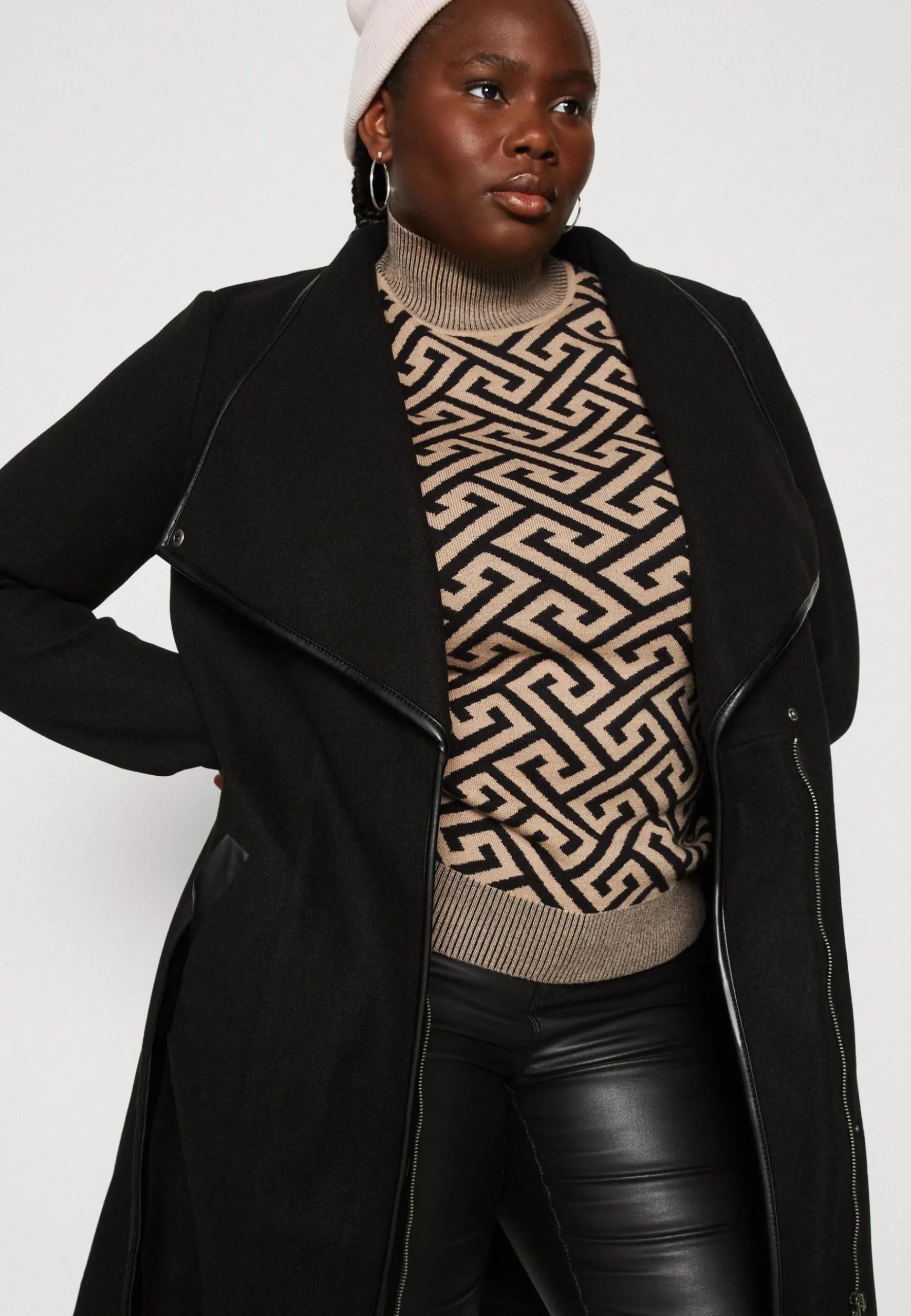 Vmwaterfall Pop Coat - Manteau Classique|Vero Moda Curve Discount