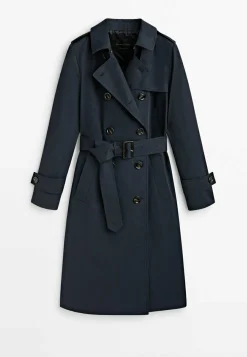 With Belt - Trench|Massimo Dutti Flash Sale