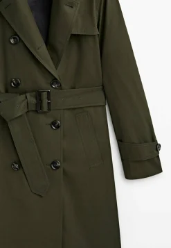 With Belt - Trench|Massimo Dutti Discount