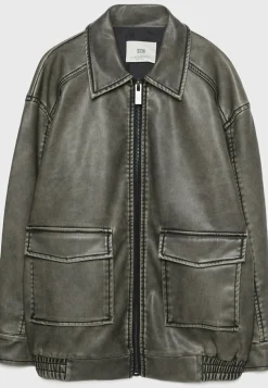 With Pockets - Manteau Court|Stradivarius New
