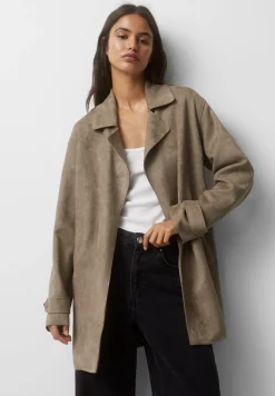 With Roll-Up Sleeves - Manteau Court|PULL&BEAR Hot