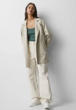 With Roll-Up Sleeves - Manteau Court|PULL&BEAR Best