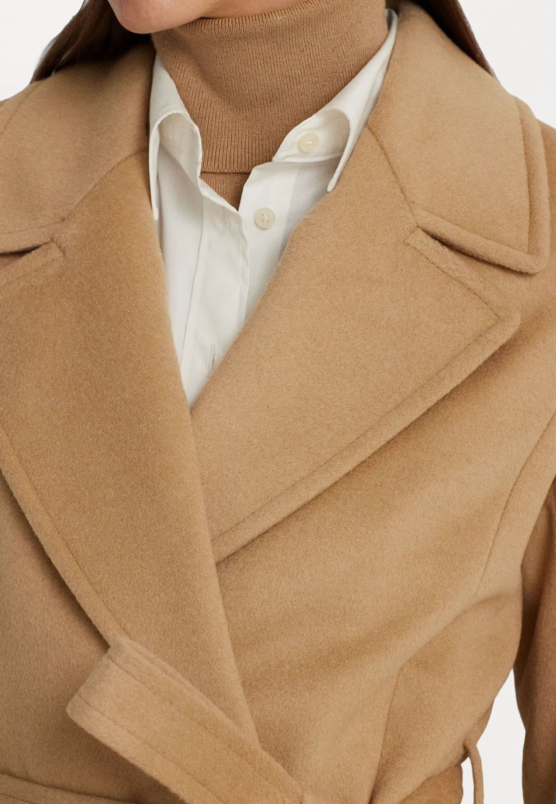 Wrap Lined Coat - Manteau Classique|Lauren Ralph Lauren Petite Discount