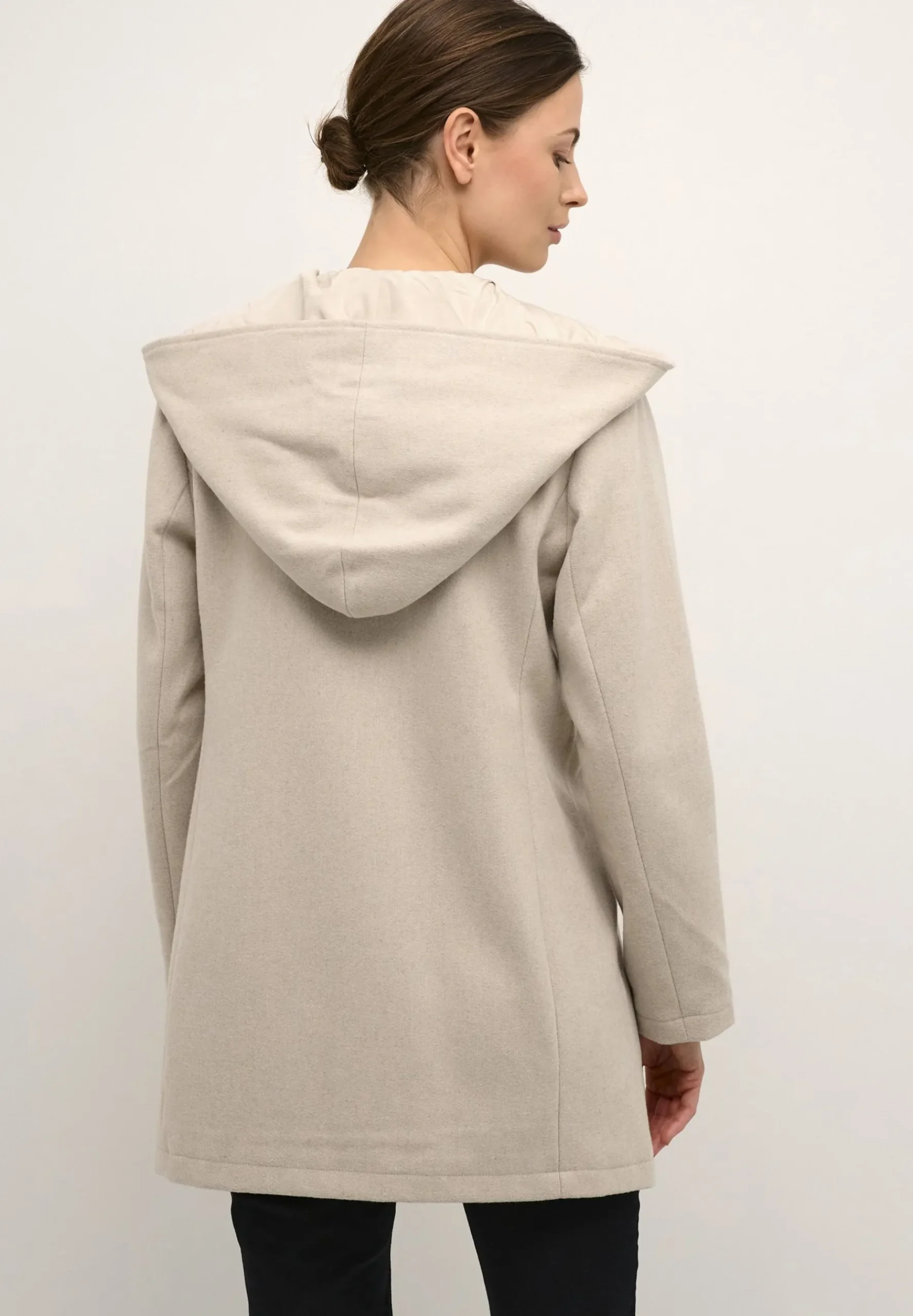 Ysta - Manteau Court|Cream Discount